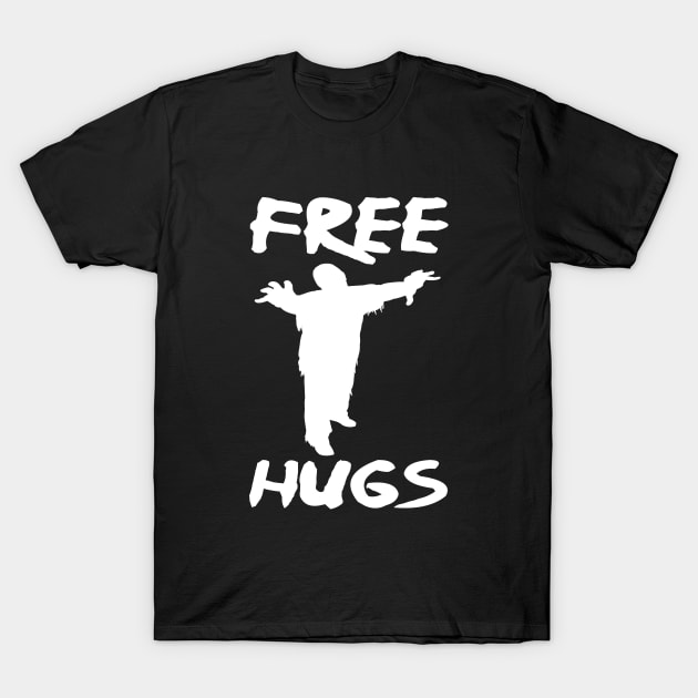 FREE HUGS ZOMBIE T-Shirt by redhornet